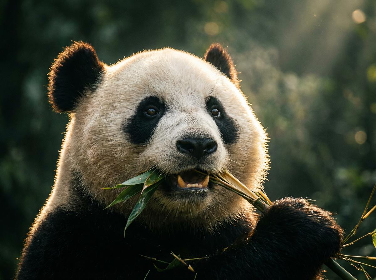 泄密熊猫吃竹视频